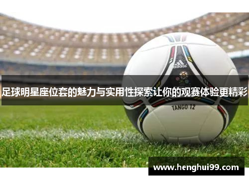 足球明星座位套的魅力与实用性探索让你的观赛体验更精彩